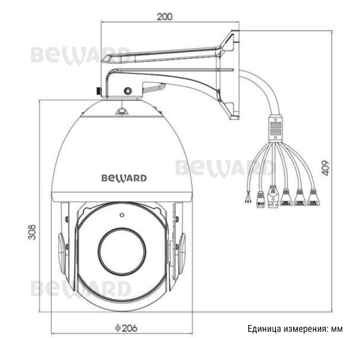 Beward SV3218-R30 Видеокамера IP