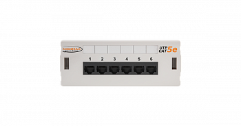 NIKOMAX NMC-WP06UD2-GY Коммутационная панель настенная