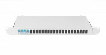 NIKOMAX NMF-RP08LCAS2-WS-ES-1U-GY Оптический кросс 19" Essential Line, 1U