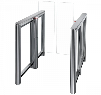 PERCo-ST-11 (STC-11S-NR) (ATG-300H) Турникет распашной с крышкой из стали со створками h=1300 мм