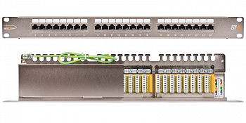 NIKOMAX NMC-RP24SE2-HU-MT Коммутационная панель 19"