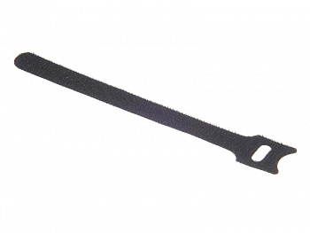 Netko Стяжка-липучка многоразовая 150*12 /10 шт (черная) Optima