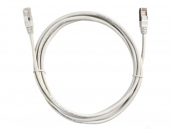 Netko Патч-корд FTP4 cat.5e, 5.0м, литой коннектор, серый, LSZH, Expert CKC