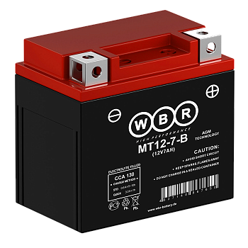 WBR MT12-7-B Аккумулятор