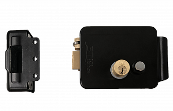 Space Technology ST-EL-03(N/2C/B/PS)(ЧЕРНЫЙ), (версия 3) Электромеханический замок