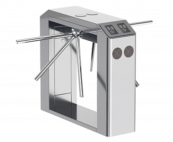 БЛОКПОСТ ТМБ 1200 Тумбовый двухпроходной турникет-трипод