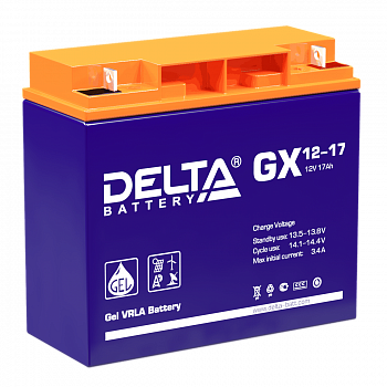 Delta GX 12-17 Аккумуляторная батарея
