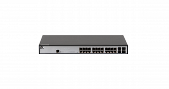 GIGALINK GL-SW-G201-28 Управляемый коммутатор L2 24 Base-T 10/100/1000Mb/s портов
