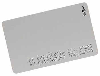 Smartec ST-PC020ME Карта MIFARE-совместимая + EmMarin-совместимая