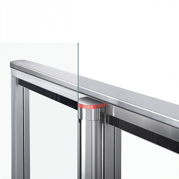 PERCo-ST-11S Турникет распашной с крышками из нержавеющей стали со створками 300 мм