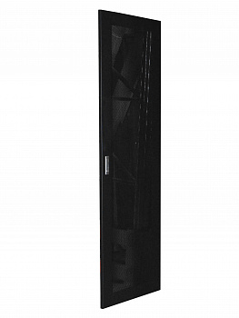 Netko Дверь для шкафа TS,T2 металл 42U Ширина 600 черная с перфорацией 