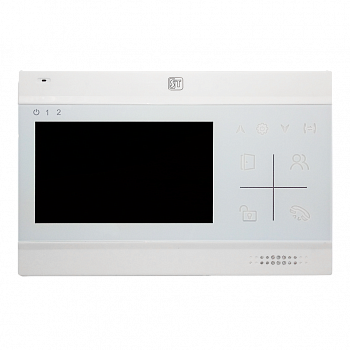 Space Technology ST-M102/4 (S) БЕЛЫЙ, (версия 2) Видеодомофон