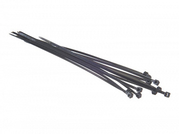 Netko Стяжка нейлоновая 150*2.5 /100 шт/ светостойкая (черная) Optima