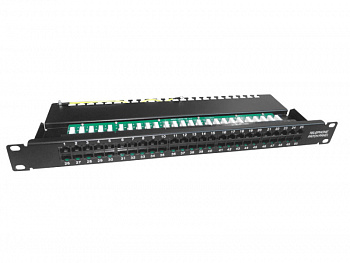 Netko Патч-панель телефонная UTP, 19", 50 портов RJ45, cat.3, 1U, Krone Type, "SB"