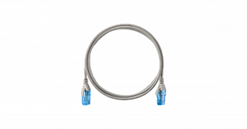 NIKOMAX NMC-PC4UE55B-020-SL-C-GY Коммутационный шнур Slim Line U/UTP 4 пары