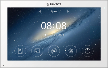 Tantos Violet HD Wi-Fi (White) VZ Монитор видеодомофона
