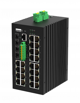 GIGALINK GL-SW-G307-24P4ST-I Управляемый промышленный L3 коммутатор