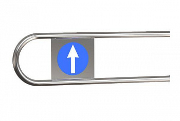Ростов-Дон К11 (правая) (Ø25 L=700 мм) Дуга на калитку