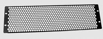 ЦМО ФП-3.4-9005 Фальшпанель в шкаф 19" 3U перфорированная