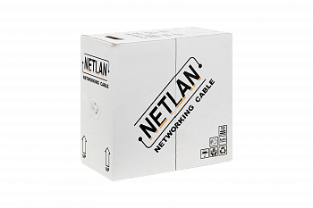 NETLAN EC-UF004-5E-PE-BK Кабель F/UTP 4 пары