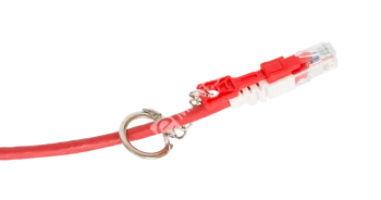 NIKOMAX NMC-PC4UD55B-005-CS-RD Коммутационный шнур с замком U/UTP 4 пары