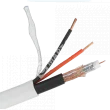 Space Technology Кабель РК 75+2х0,5 (48) PVC ВНУТРЕННИЙ (белый, 200м)