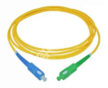 Eletec simplex SM SC/APC-SC/UPC, 3.0 мм 9/125 LSZH, 15 м Патч-корд