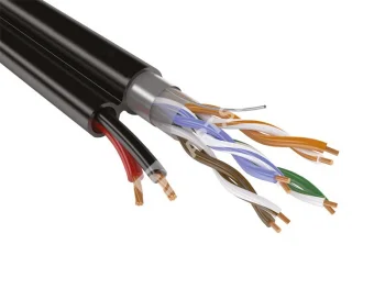 Кабель комб. FTP 5E 4x2x0.5 + 2x0.75, эконом, 200 м 05-061