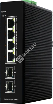 GIGALINK GL-SW-G205-4PSG(BT) Управляемый промышленный L2 коммутатор