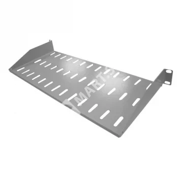 Netko Полка консольная 1U, глубина 200, без крепежа, серая