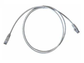 Netko Патч-корд UTP4 cat.5e, 1.5м, литой коннектор, серый, LSZH, Expert CKC