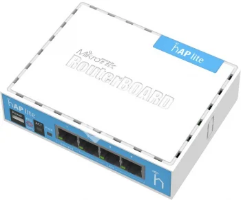 MikroTik hAP lite Маршрутизатор Wi-Fi (роутер)
