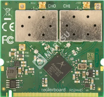 MikroTik R52HnD Радиокарта
