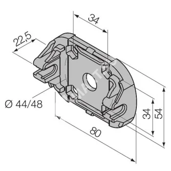NICE 525.10052 Крепление