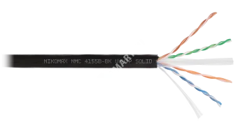 NIKOMAX NMC 4155B-BK Кабель U/UTP 4 пары