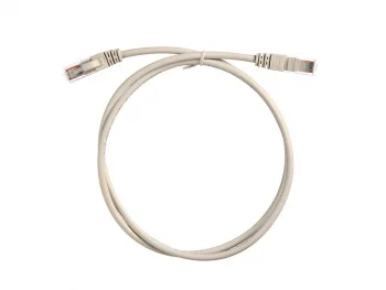 Netko Патч-корд UTP4 cat.5e, 1.0м, литой коннектор, серый, LSZH, Expert CKC