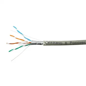 Skynet (58931) Кабель FTP4 cat.5е, одножильный, 305м, Cu, Проходит Fluke тест, серый