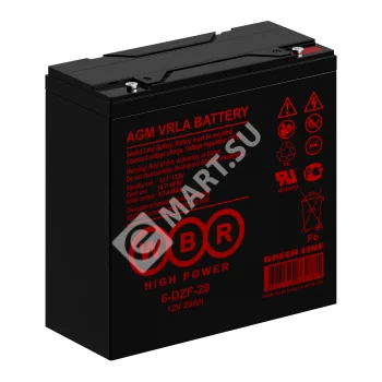 WBR 6-DZF-20 Аккумулятор