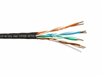 Netko Кабель U/UTP4 cat.5e, 4 пары 24 AWG BC, одножильный, не экранированный, на катушке